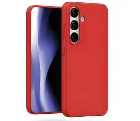 Mercury Soft pouzdro pro Samsung Galaxy S24 (S921) červené / Pouzdro / Matné / TPU