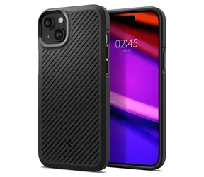 Spigen Core Armor matná černá / Ochranný kryt / Apple iPhone 15 Plus, 14 Plus / TPU