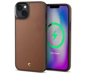Spigen Cyrill Kajuk MagSafe hnědá / Ochranný kryt / Apple iPhone 14 Plus, 15 Plus 6,7" / MagSafe