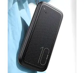 USAMS PB56 černá / Powerbanka / 10 000 mAh / 2x USB / USB-C / MicroUSB