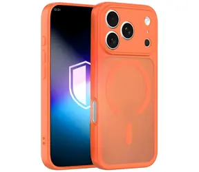 3mk Misty MagCase oranžová / Zadní kryt / Apple iPhone 17/18 Pro / MagSafe