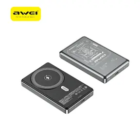 Awei PA-31 šedá / Powerbanka / MagSafe / 10000 mAh / 15 W