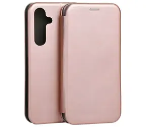 Beline Book Magnetic Samsung Galaxy S24 FE růžové zlato / Pouzdro / Flipové / Magnetické zavírání / Umělá kůže