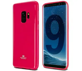 Mercury Jelly Case sytě růžová / Kryt / Apple iPhone 13 / Zvýšené okraje displeje