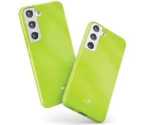 Mercury Jelly Case Apple iPhone 13/13 Pro limetková / Silikonové pouzdro / zvýšený okraj displeje / TPU
