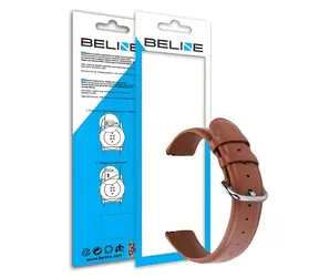 Beline Elegance hnědý / Řemínek pro chytré hodinky / šířka 22mm / eko kůže