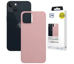 3mk Hardy MagSilicone růžová / Zadní kryt / pro Apple iPhone 15 Plus / MagSafe / silikonový