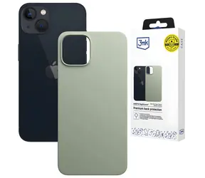 3mk Hardy MagSilicone zelená / Zadní kryt / pro Apple iPhone 15 Plus / MagSafe / silikonový