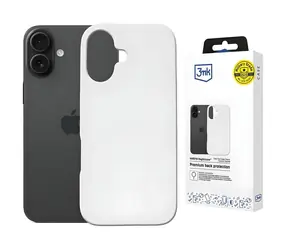 3mk Hardy MagSilicone Apple iPhone 16 Plus bílá / Zadní kryt / MagSafe