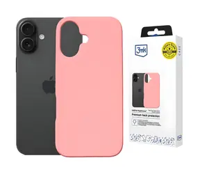 3mk Hardy MagSilicone pro Apple iPhone 16 Plus růžová / Zadní kryt / Silikonový / Podpora MagSafe