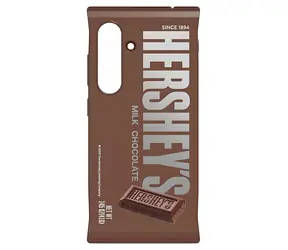 Samsung Hershey's Milk Chocolate Snack Galaxy S25 hnědá / Kryt / Tvrzený plast / Ochrana proti pádu