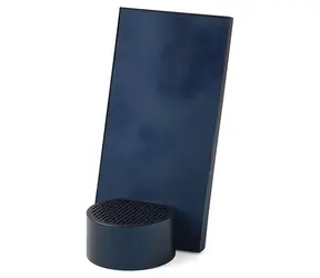 Lexon City Energy Pro tmavě modrá / Bezdrátová nabíječka s reproduktorem / 10W / Bluetooth 5.0 / USB-C