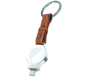 4smarts bezdrátová nabíječka pro Apple Watch stříbrná / Nabíječka / bezdrátová Qi / USB-C / MagSafe