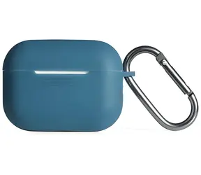 Beline Silicone Cover AirPods Pro 2 modrá / Pouzdro pro sluchátka / silikolové / karabina