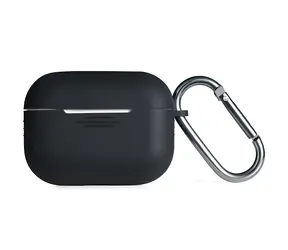 Beline Silicone černá / Pouzdro / pro Apple AirPods Pro / silikonové / s karabinkou