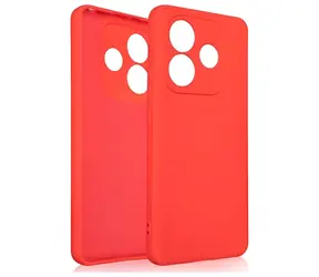 Beline Silicone Case červená / Ochranný kryt / pro Xiaomi Redmi Note 14 / silikonový