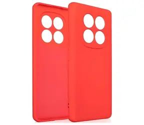 Beline Silicone Case červená / Ochranný kryt / pro Xiaomi Redmi Note 14 Pro / silikonový