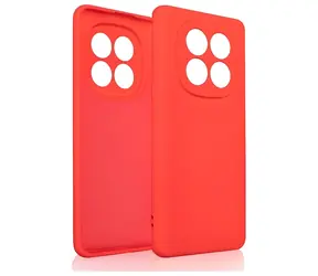 Beline Silicone Case červená / Zadní kryt / pro Xiaomi Redmi Note 14 Pro+ / silikonový