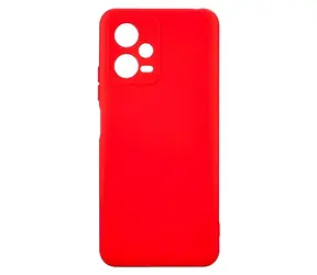 Beline Silicone Case Xiaomi Redmi Note 12 5G/Poco X5 5G červená / Pouzdro / Silikonové / Textilní podšívka