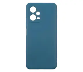 Beline Silicone pouzdro Xiaomi Redmi Note 12 5G a Poco X5 5G modré / Pouzdro / Silikon / Bezdrátové nabíjení