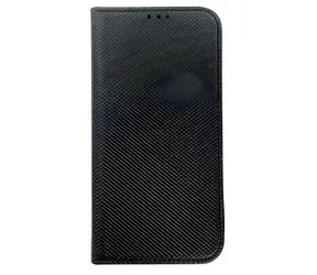 Pouzdro Smart Magnet Book iPhone 15 Pro Max černá / Pouzdro / Knížkové / Magnetické / 6,7"