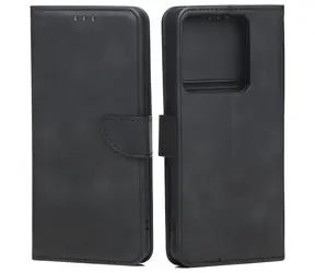 Marv Wallet černá / Pouzdro / Poco M7 Pro 5G / peněženkové s přihrádkou na kartu