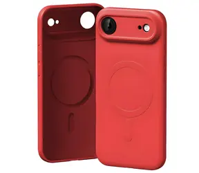 Mercury Semi-Silicone MagSafe iPhone Air červená / Pouzdro / Silikon / MagSafe