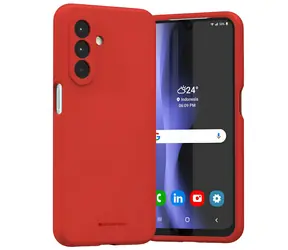 Mercury Silicone Case červená / Kryt / Samsung Galaxy A26 / Silikon