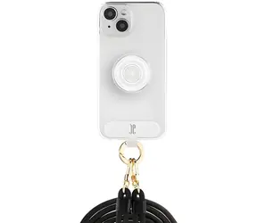Just Elegance PopGrip Apple iPhone 15 čirá / Pouzdro / PopGrip / Poutko / PC/TPU