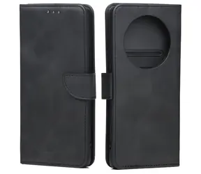 Marv Wallet Case pro Honor Magic7 Lite černá / Peněženkové pouzdro / Eko-kůže / Magnetické zavírání
