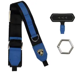 Audi D1 Crossbody řemínek na krk modrá / Řemínek na krk / nylon / univerzální / nastavitelná délka