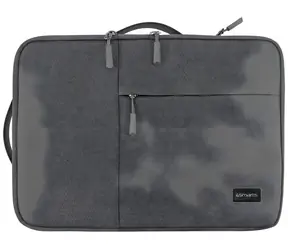 4smarts AirCushion Multi Sleeve 15" šedá / Pouzdro na notebook / do 15" / nylon / kapsa na tablet do 10"