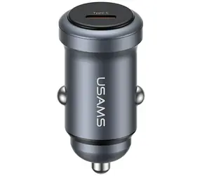 USAMS CC321 Tarnish / Autonabíječka / USB-C / PD 30W / Hliníkové tělo