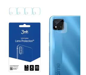 3mk FlexibleGlass Lens / Sklo na fotoaparát / Realme C11 (2021) / hybridní sklo / 0,2 mm / 4 ks