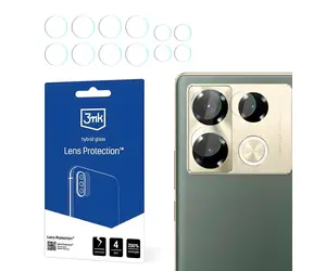 3mk Lens Protection Infinix Note 40 Pro / Sklo na fotoaparát / hybridní sklo / 0,16 mm / 4 ks