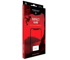 MyScreen Protector ImpactGLASS Edge3D iPhone Xs Max/11 Pro Max černá / Ochranné sklo / Anti-shock / 8H tvrzení