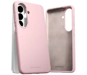 Mercury Silicone Samsung Galaxy S26 Pink Sand / Kryt na mobil / Silikon / Bezdrátové nabíjení