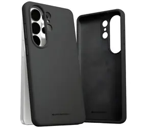 Mercury Silicone Samsung Galaxy S26 Ultra černá / Kryt na mobil / Silikon / Bezdrátové nabíjení