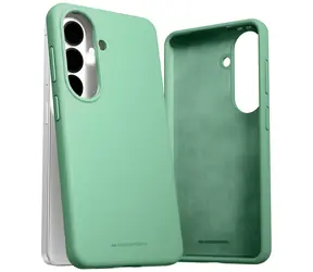Mercury Silicone zelená / Kryt / Samsung Galaxy S26