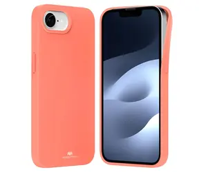 Mercury Soft pouzdro pro Apple iPhone 16e/17e světle růžová / Pouzdro na mobil / TPU