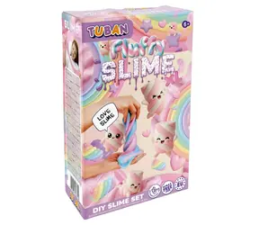 TUBAN Sada na výrobu slizu Fluffy XL / Kreativní hračka / DIY