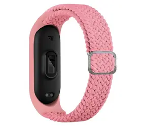 Beline Nylon růžová / Řemínek / nylonový / pro Xiaomi Mi Band 8, 9, 10
