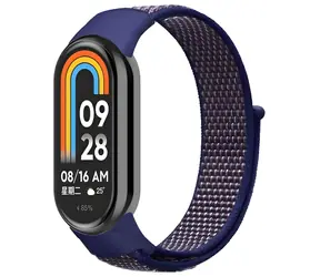 Beline NylonLoop Strap tmavě modrá / Řemínek / pro Xiaomi Smart Band 8, 9, 10