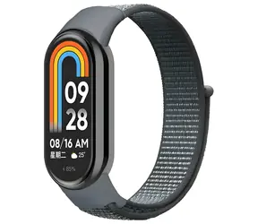 Beline NylonLoop šedá / Řemínek / nylonový / Xiaomi Smart Band 8, 9, 10