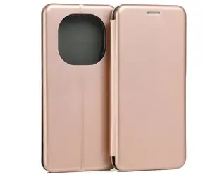 Beline Book Magnetic růžové zlato / Flipové pouzdro / Xiaomi Redmi Note 14 Pro+ 5G / Magnetické zavírání