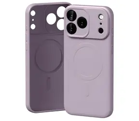 Mercury Semi-Silicone MagSafe Lavender Gray / Kryt / Apple iPhone 17 Pro Max / MagSafe / Silikon