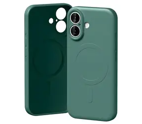 Mercury Semi-Silicone MagSafe zelená / Kryt / Apple iPhone 17 / MagSafe / Silikon