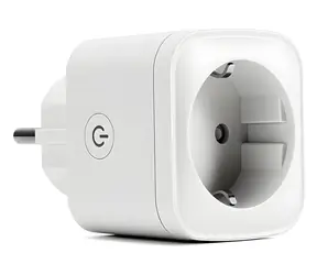 Chytrá Wi-Fi zásuvka 16 A s měřením spotřeby / Zásuvkový adaptér / Wi-Fi / 16 A / měření spotřeby energie