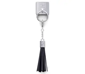 Richmond&Finch Ring Grip & Tassel stříbrná / Držák na telefon / Prstenový / Se střapcem