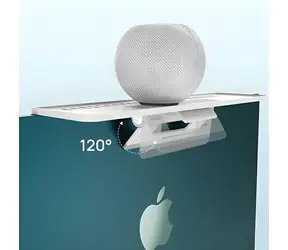SODI 312 bílá / Stojánek pod monitor / hliník / do 2 kg / pro iMac a Studio Display